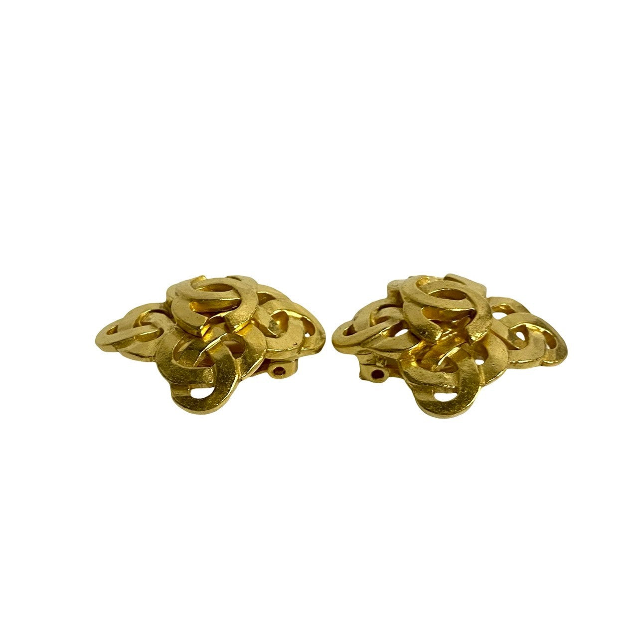 CHANEL Earring Gold Plated gold