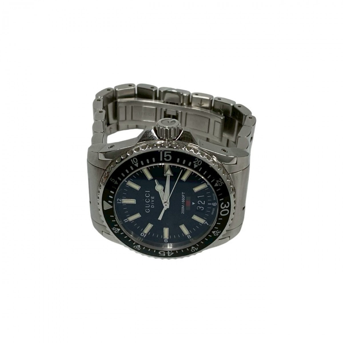 GUCCI Watches Stainless steel Silver Dive mens