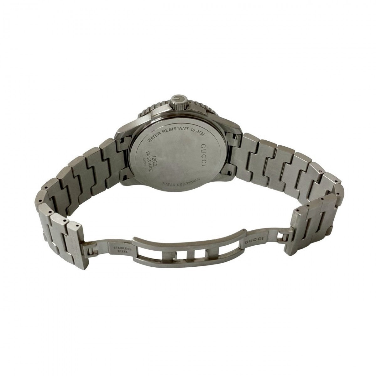 GUCCI Watches Stainless steel Silver Quartz G Timeless Sports mens