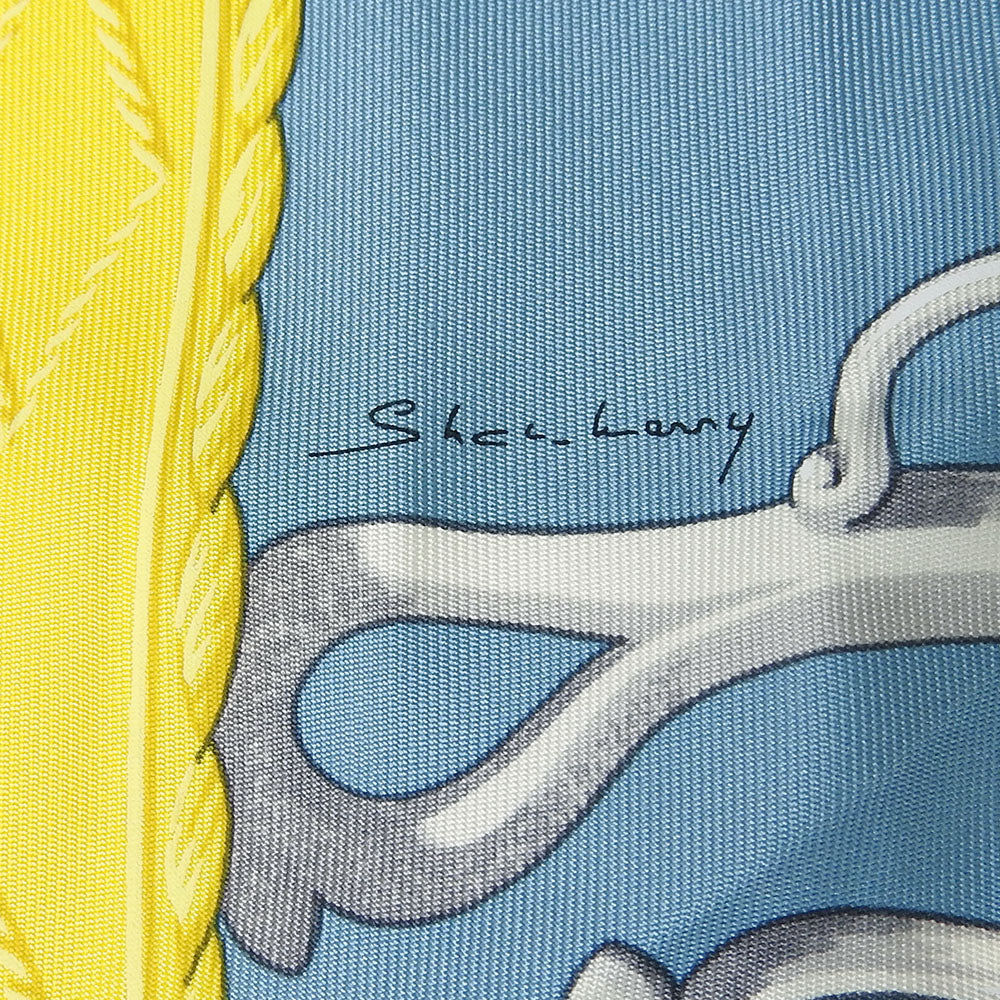 HERMES scarf silk multicolor Carre90 Women