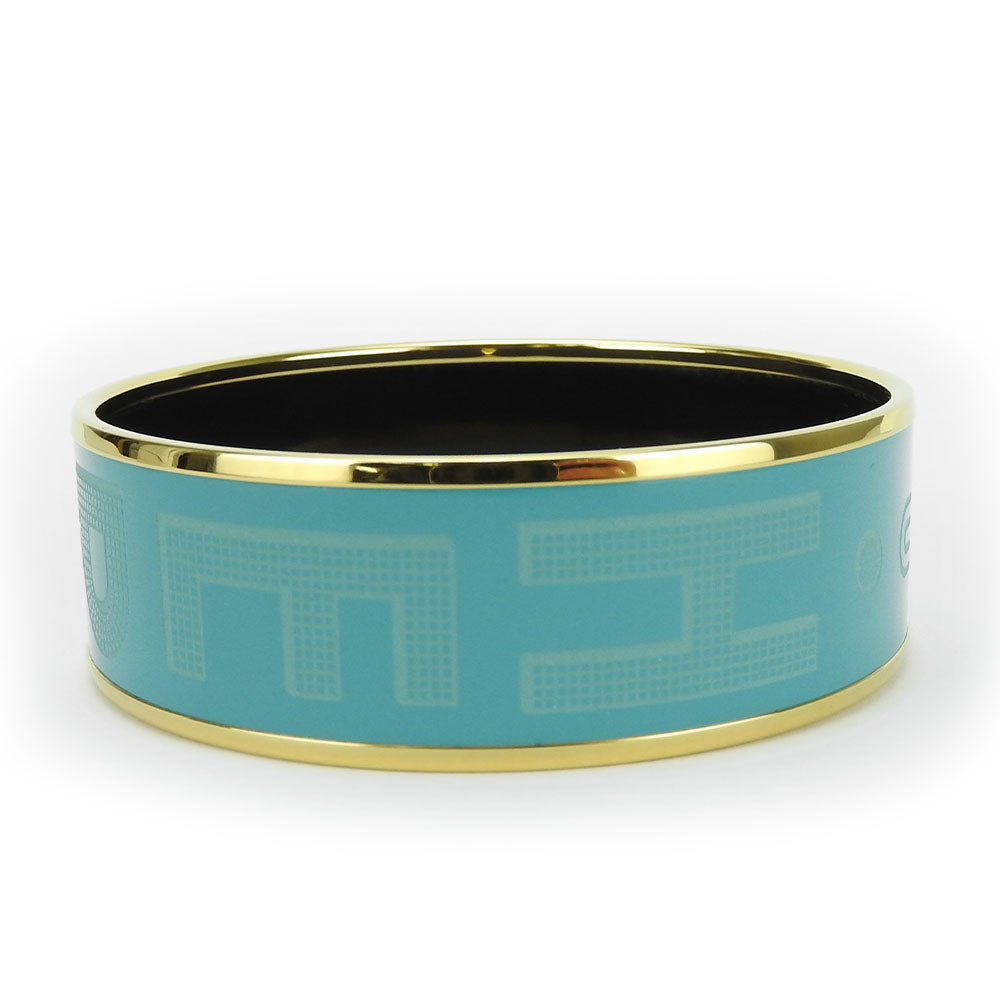 HERMES Bangle metal Light blue Emilel GM
