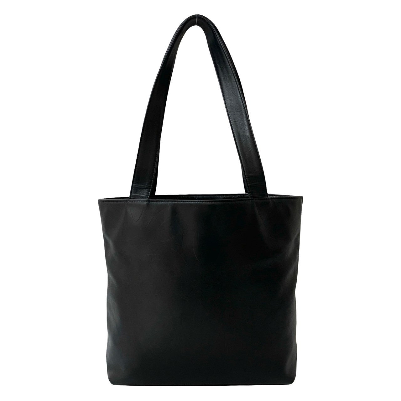 CHANEL Tote Bag lambskin black