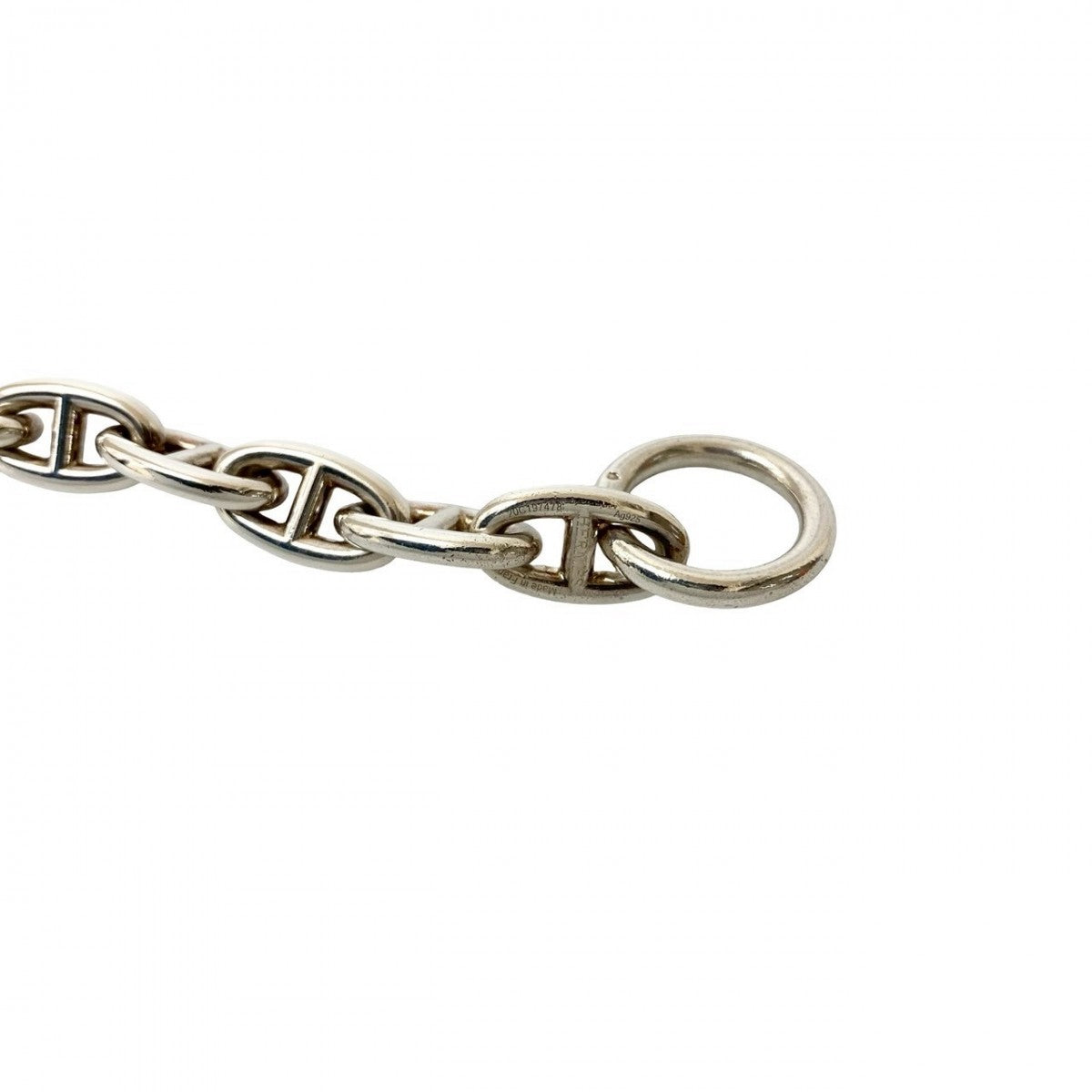 HERMES bracelet Silver925 Silver Chene Dunkle GM 14 frames