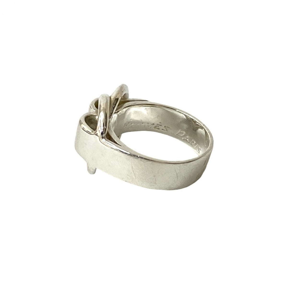 HERMES Ring Silver925 Silver Dozery Ring