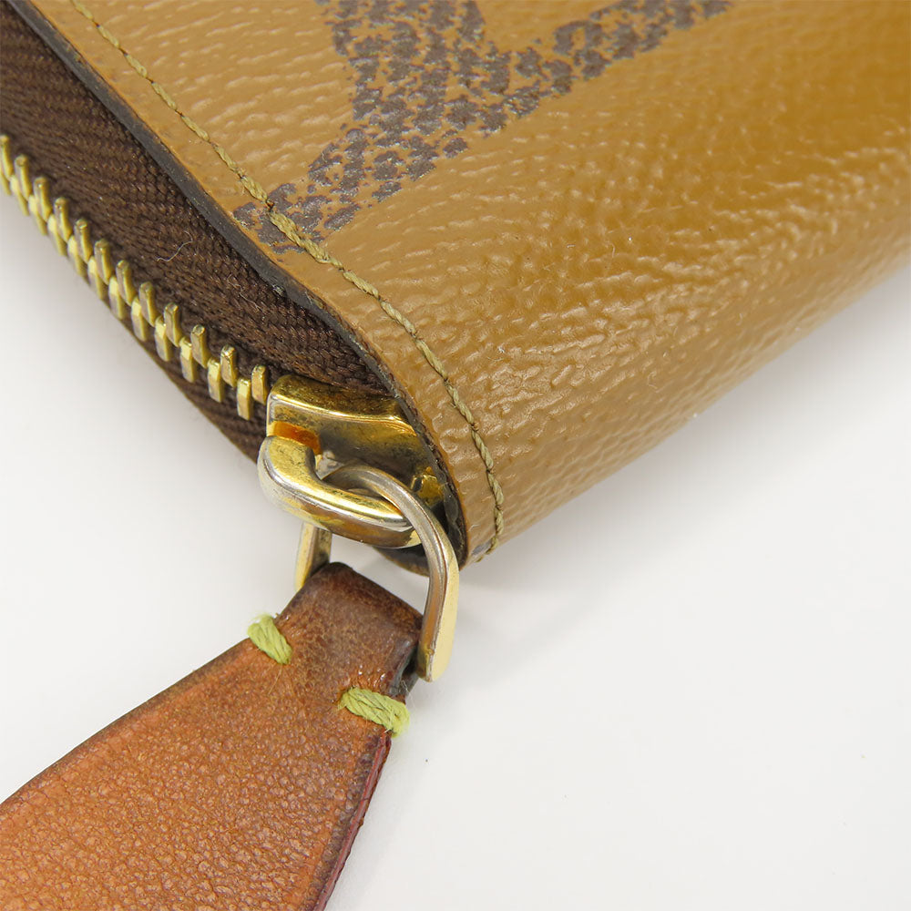 LOUIS VUITTON Long Wallet Purse M69353 Monogram reverse Brown Zippy wallet