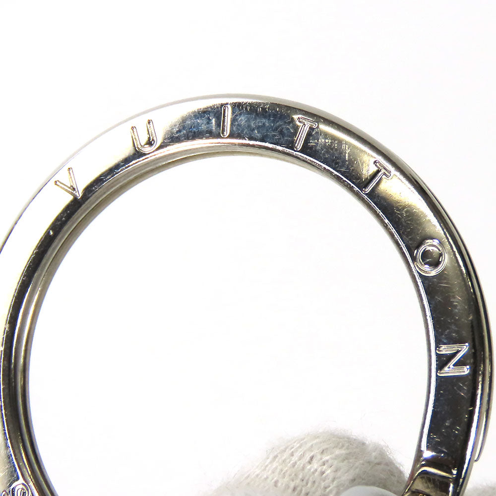 LOUIS VUITTON key ring M00477 Taiga gray Portocre LV Circle