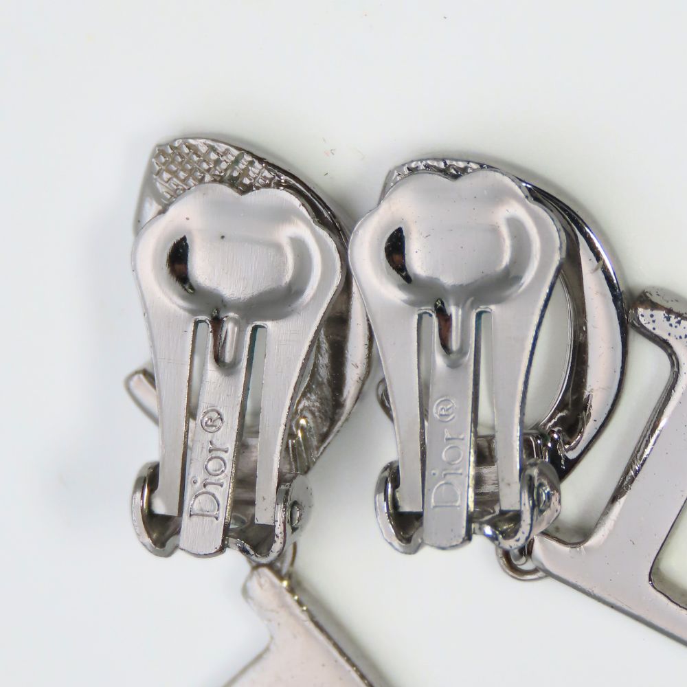 Christian Dior Earring metal Silver Swing Women