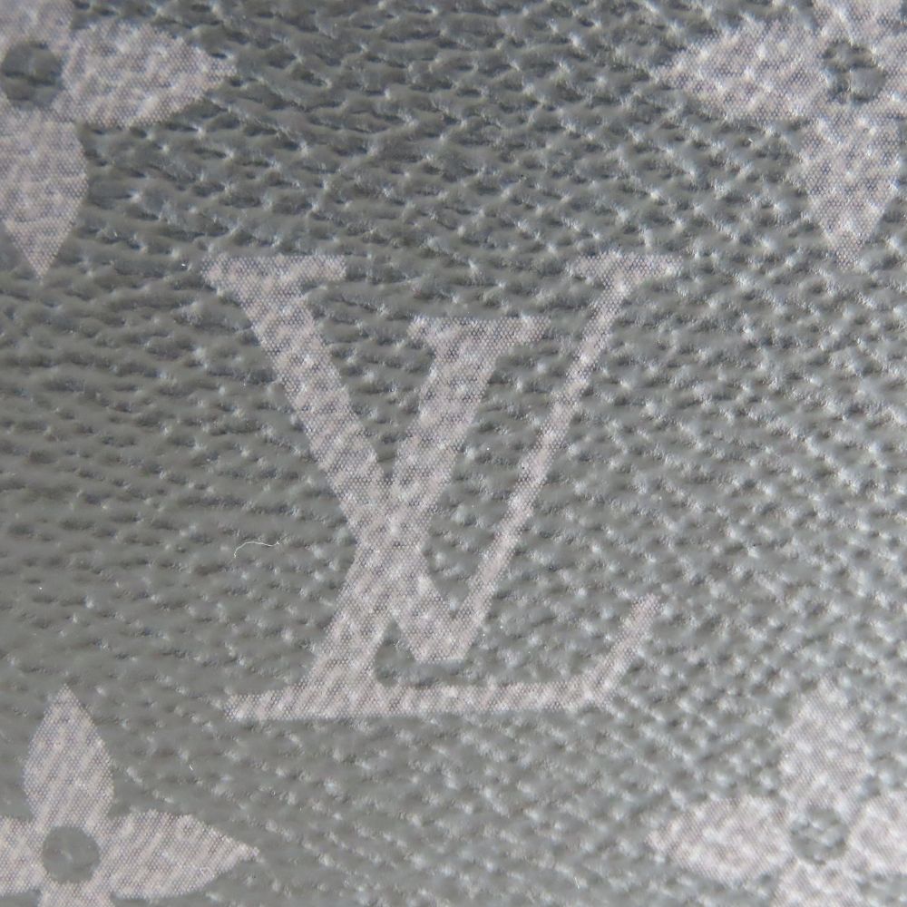 LOUIS VUITTON Long Wallet Purse M62295 Monogram Eclipse black Zippy Wallet Vertical mens