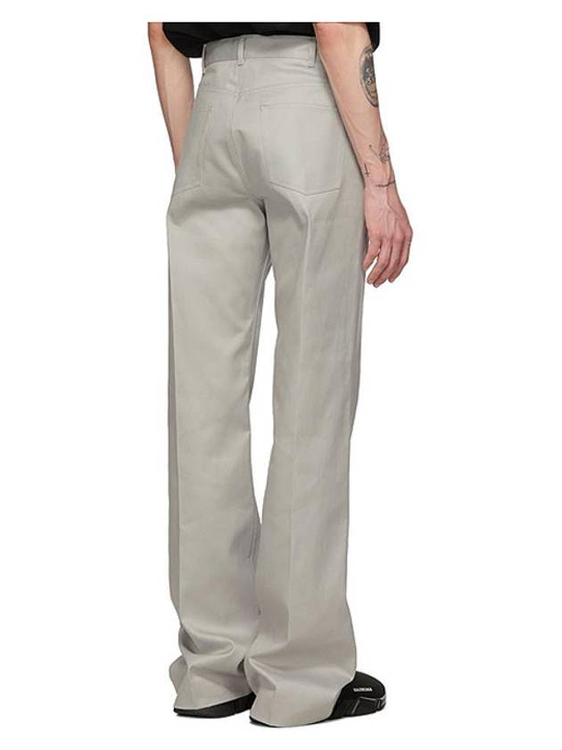 Luxury Balenciaga Trending 2025 Fluid Wide Pants Pearl Grey