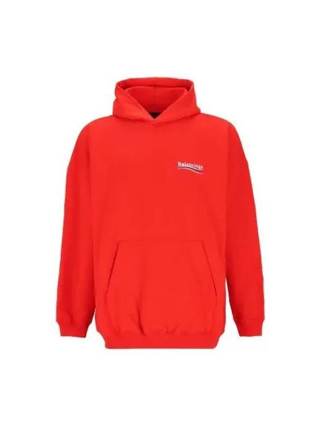 Luxury Balenciaga Trending 2025 Political Campaign Oversized Fit Hoodie Red