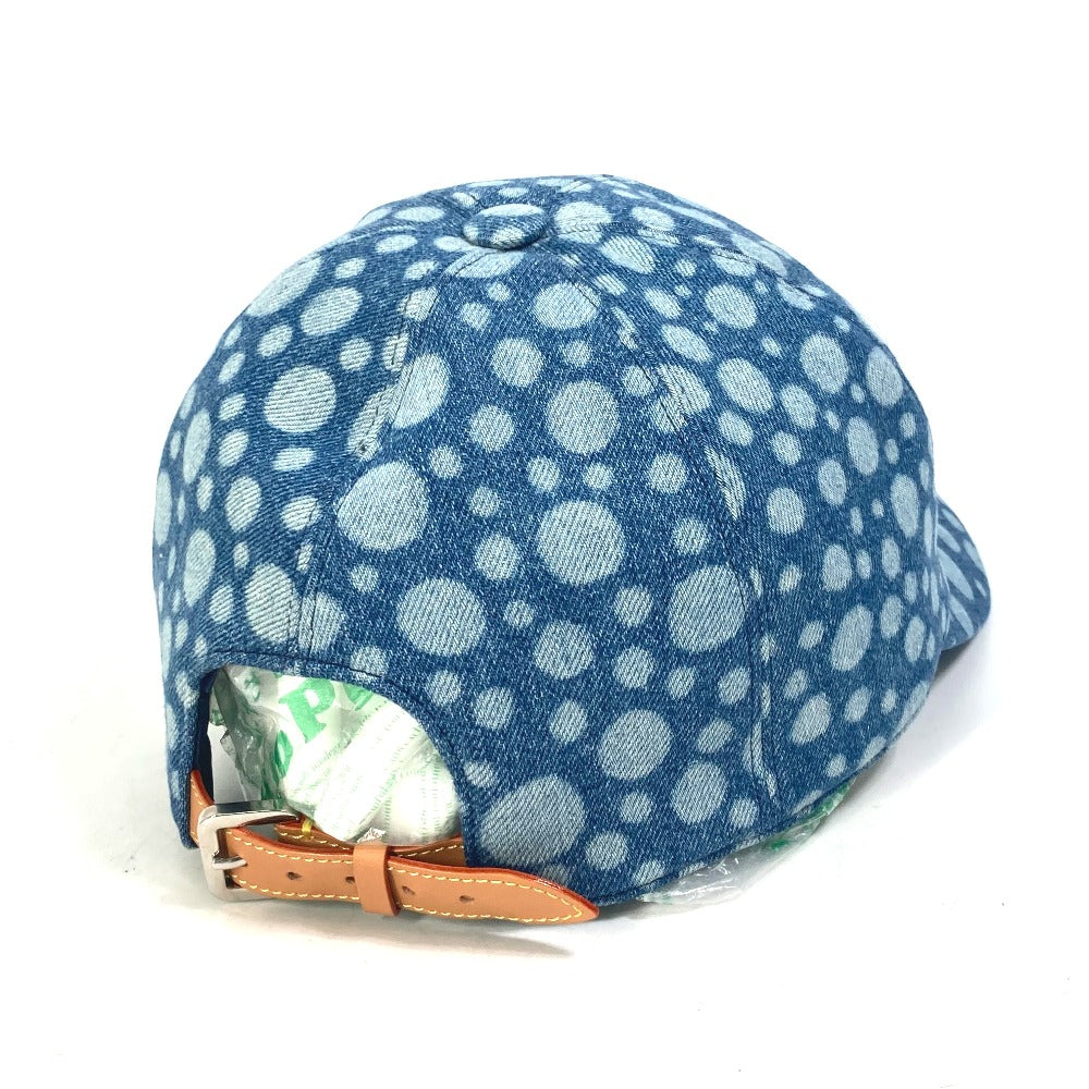 LOUIS VUITTON cap M7062M cotton blue Kusama Yayoi Collaboration LV x YK Cap Infinity Dot M