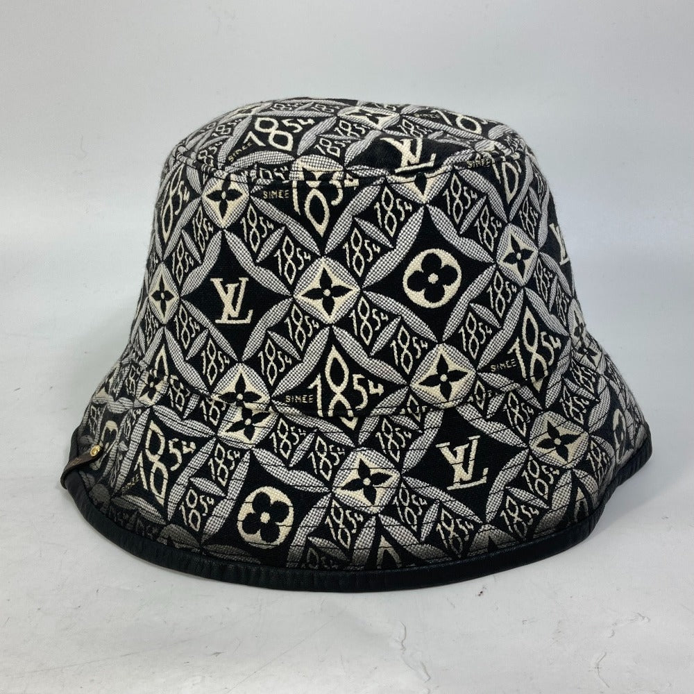 LOUIS VUITTON hat MP2828 cotton black Since1854 bob bucket hat Women S