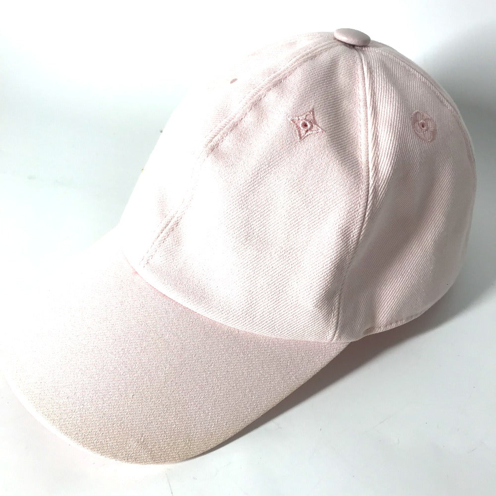 LOUIS VUITTON cap M7061L cotton pink Cap LV Iconic L
