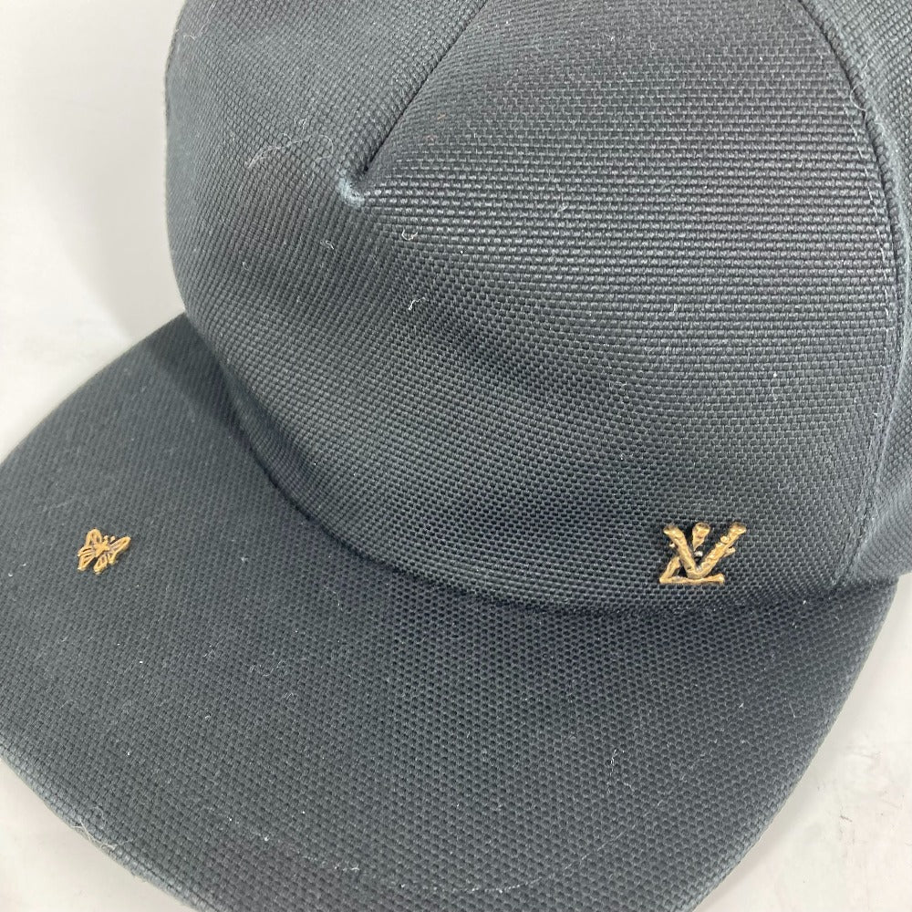 LOUIS VUITTON cap MP2481 cotton black Casquette LV Twig