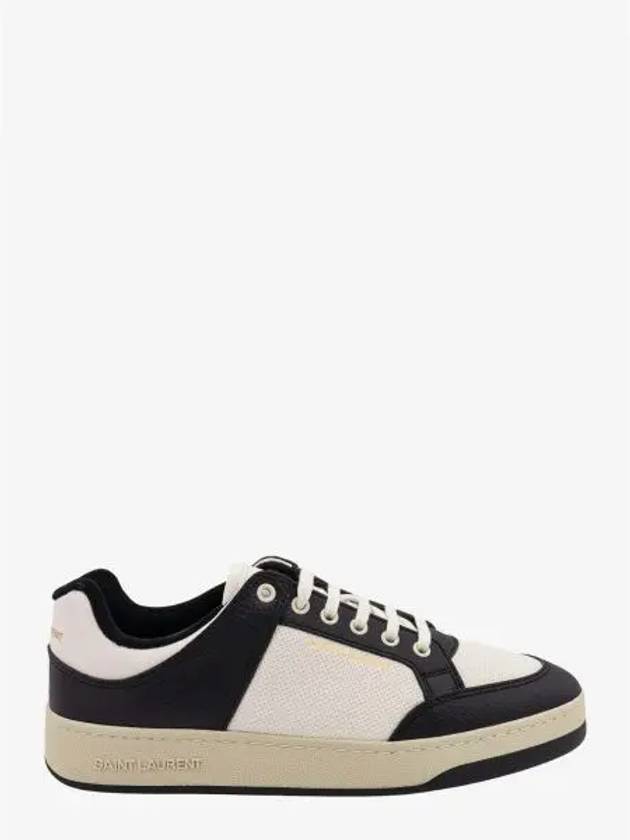 Luxury Saint Laurent Trending 2025 SL 61 Low Top Sneakers Black White