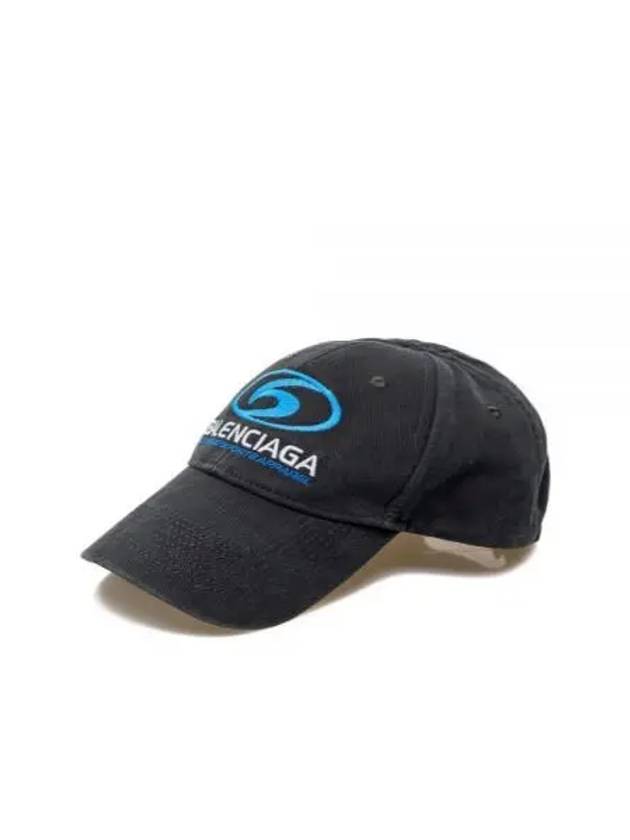 Luxury Balenciaga Trending 2025 Embroided Logo Ball Cap Black