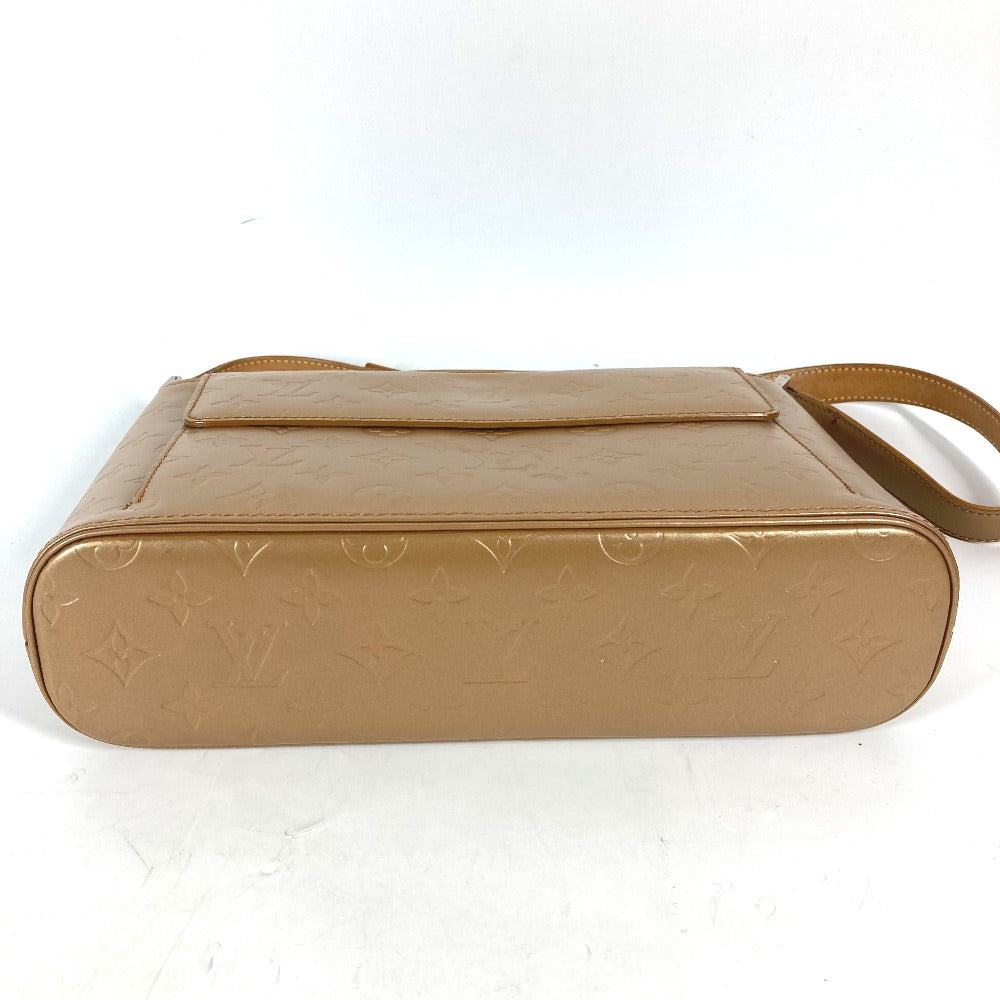 LOUIS VUITTON Shoulder Bag M55127 Monogram mat leather gold Monogram mat Alston Women