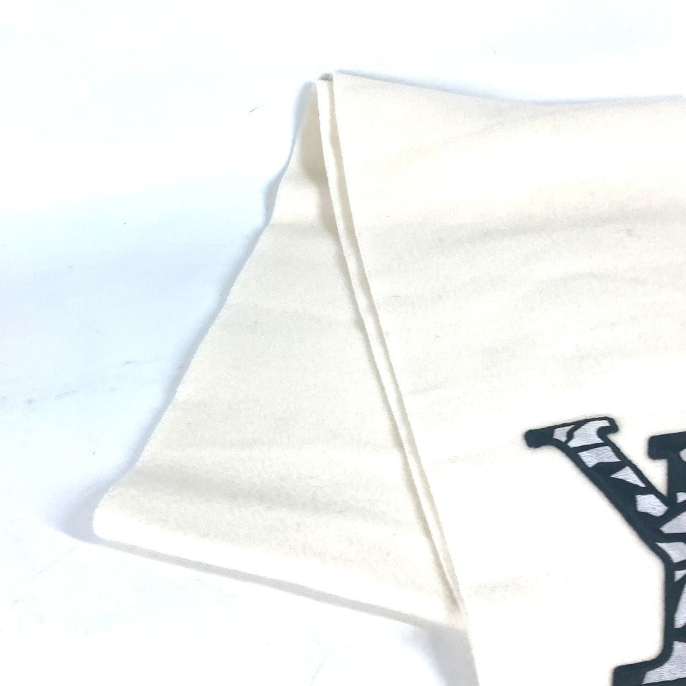 LOUIS VUITTON Scarf M79377 wool white LV SKI Scarf - LV Ice mens(Unisex) RX3273
