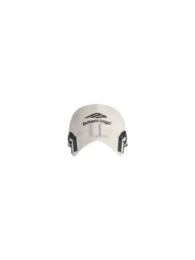 Luxury Balenciaga Trending 2025 3B Sports Icon Ball Cap Light Beige