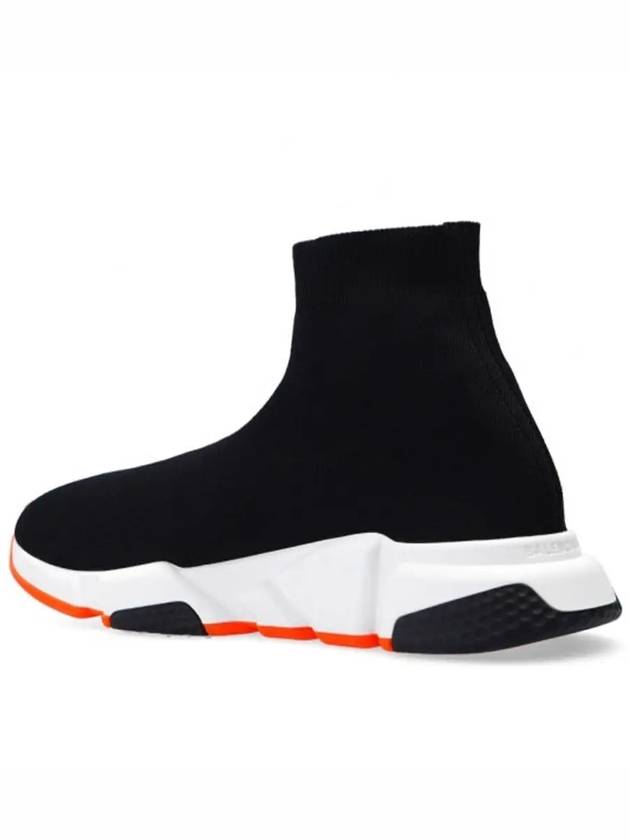 Luxury Balenciaga Trending 2025 Speed Runner High Top Sneakers Black Orange
