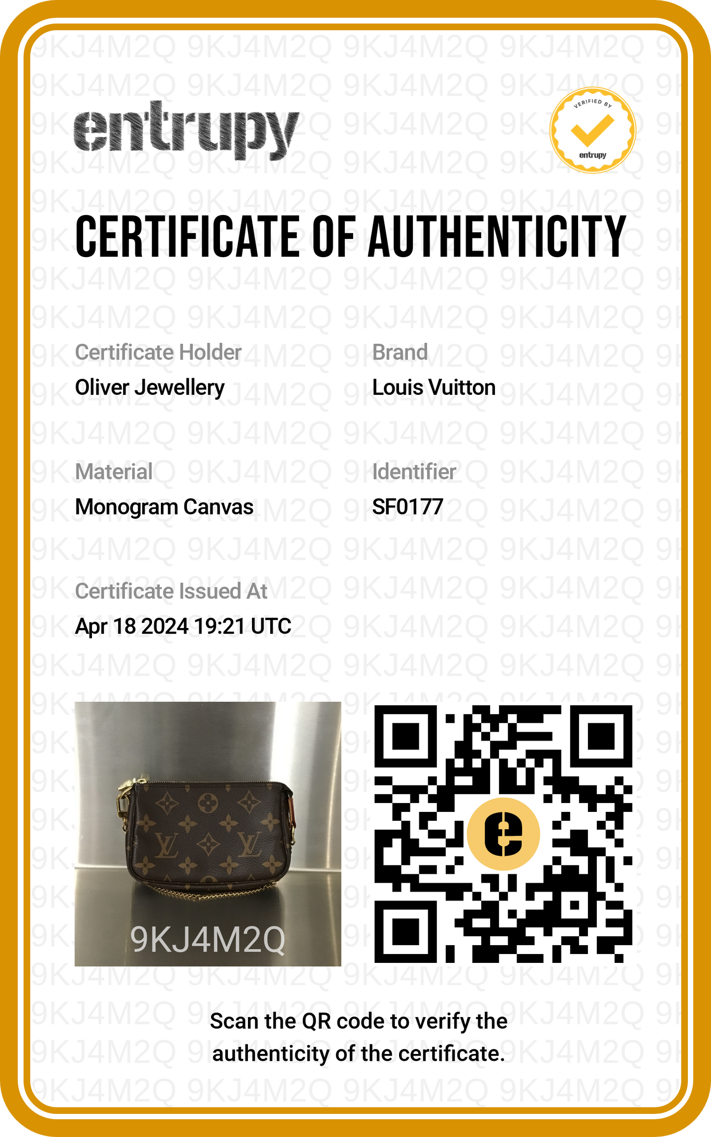 Louis Vuitton Monogram Mini Pochette Accessoires