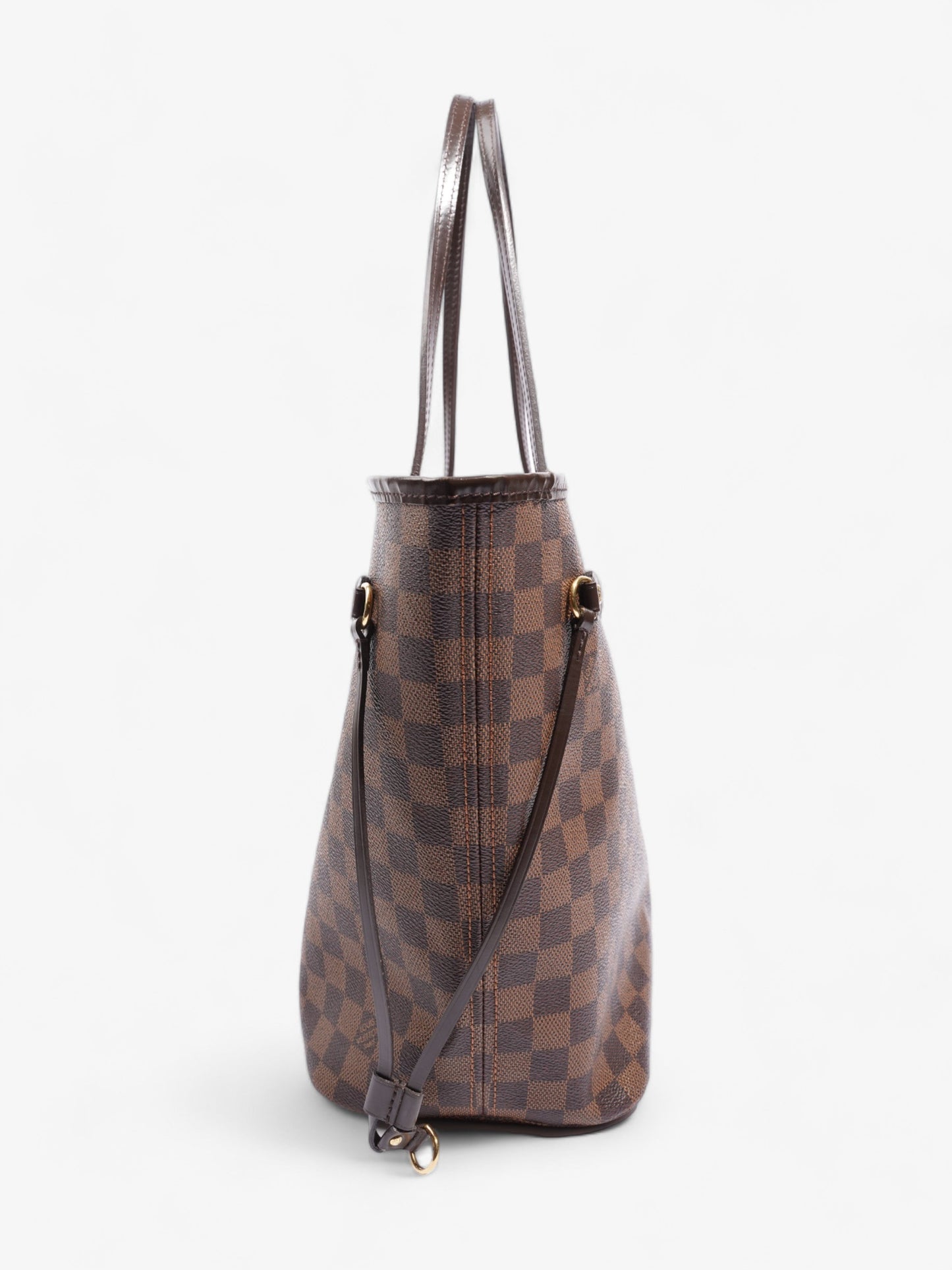 Louis Vuitton Neverfull MM Damier Ebene Coated Canvas