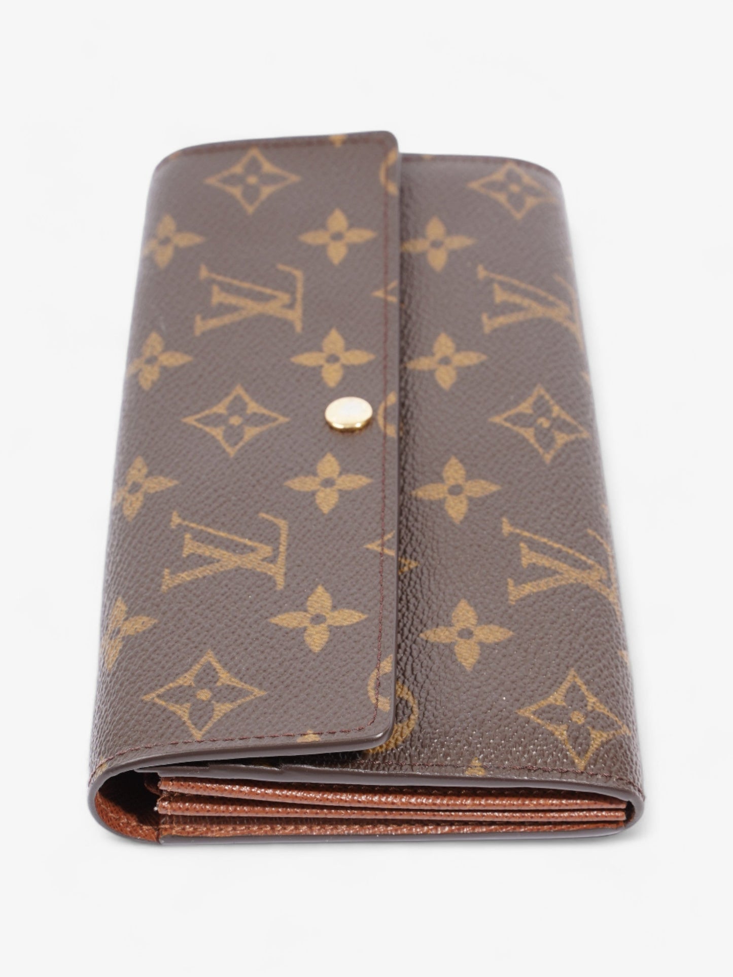 Louis Vuitton Monogram Portefeuille Sarah M61734 SP1110 Wallet Monogram Coated Canvas