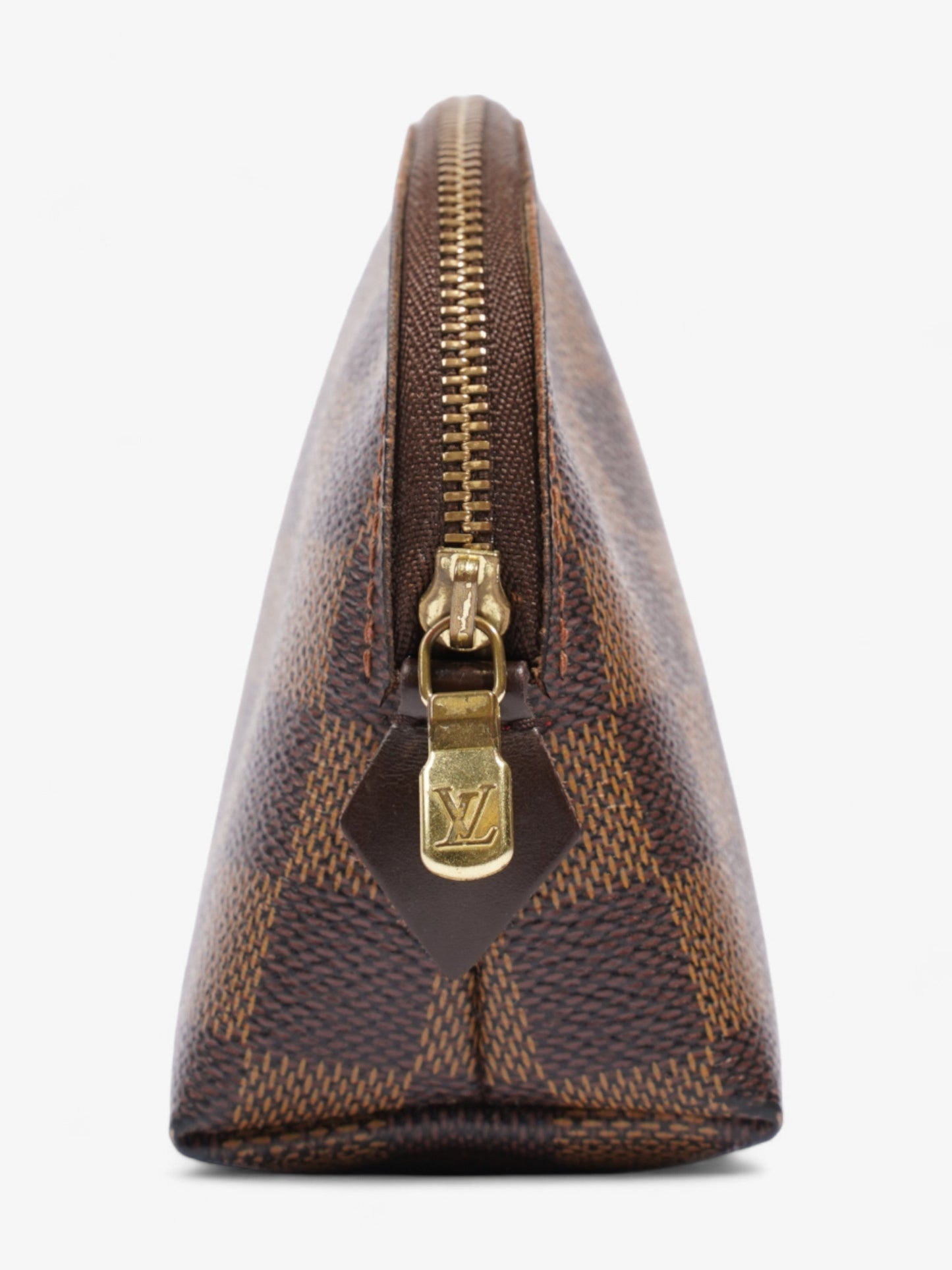 Louis Vuitton Cosmetic Pouch Damier Ebene Coated Canvas