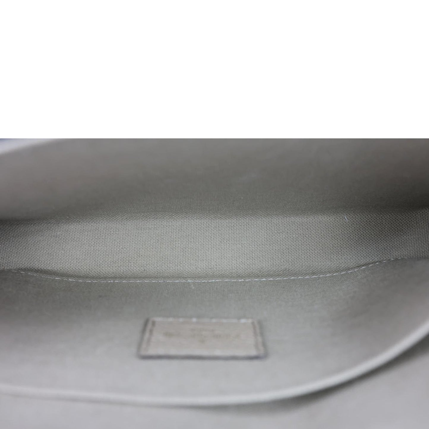LOUIS VUITTON Felicie Pochette Monogram Empreinte Leather Crossbody Bag Beige