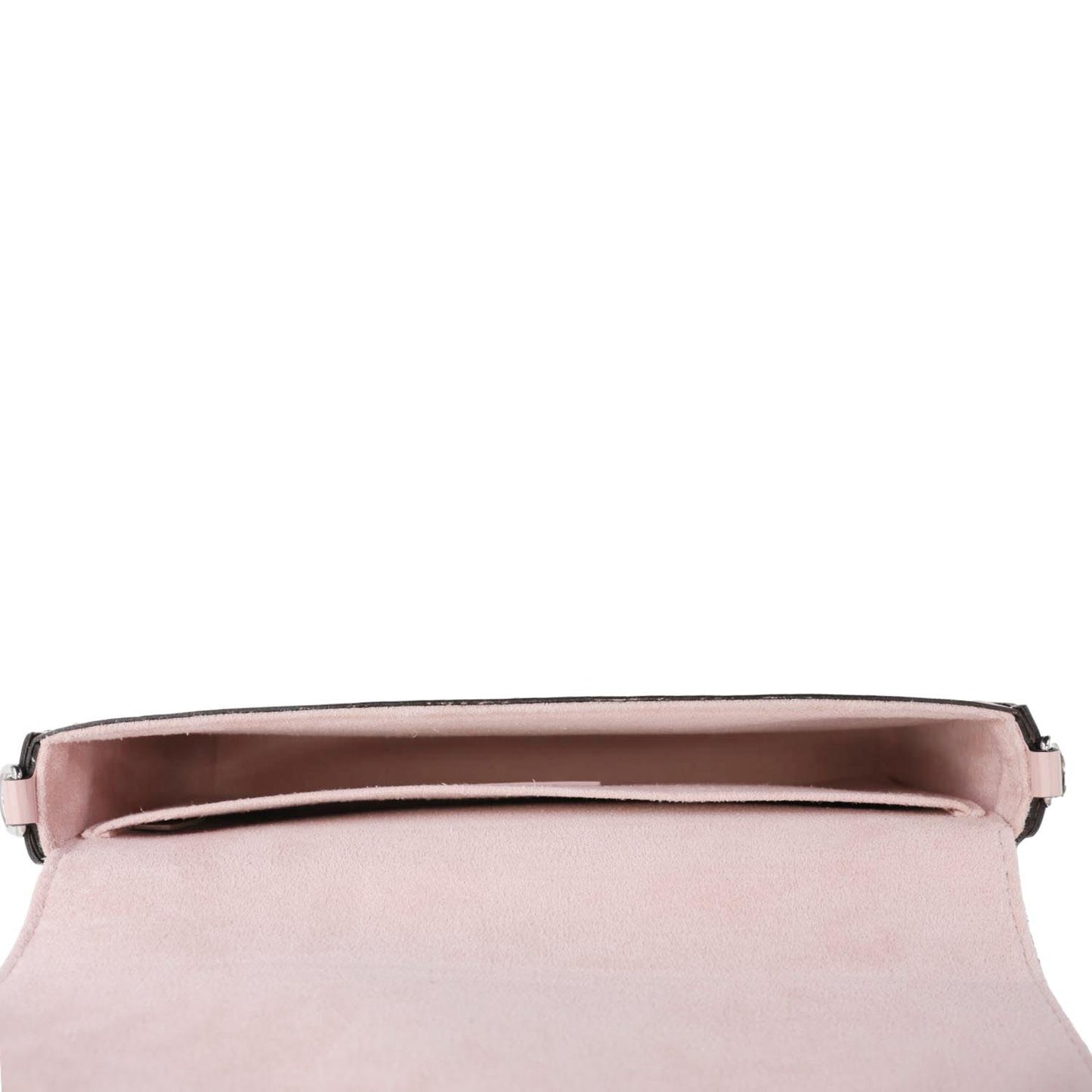 LOUIS VUITTON Felicie Pochette Epi Leather Crossbody Bag Pink
