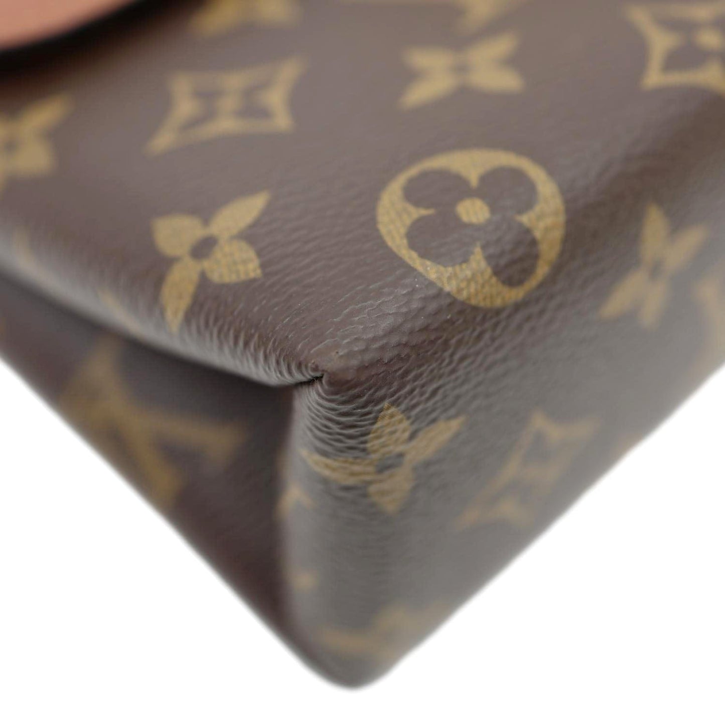 LOUIS VUITTON Locky BB Monogram Canvas Shoulder Bag Brown