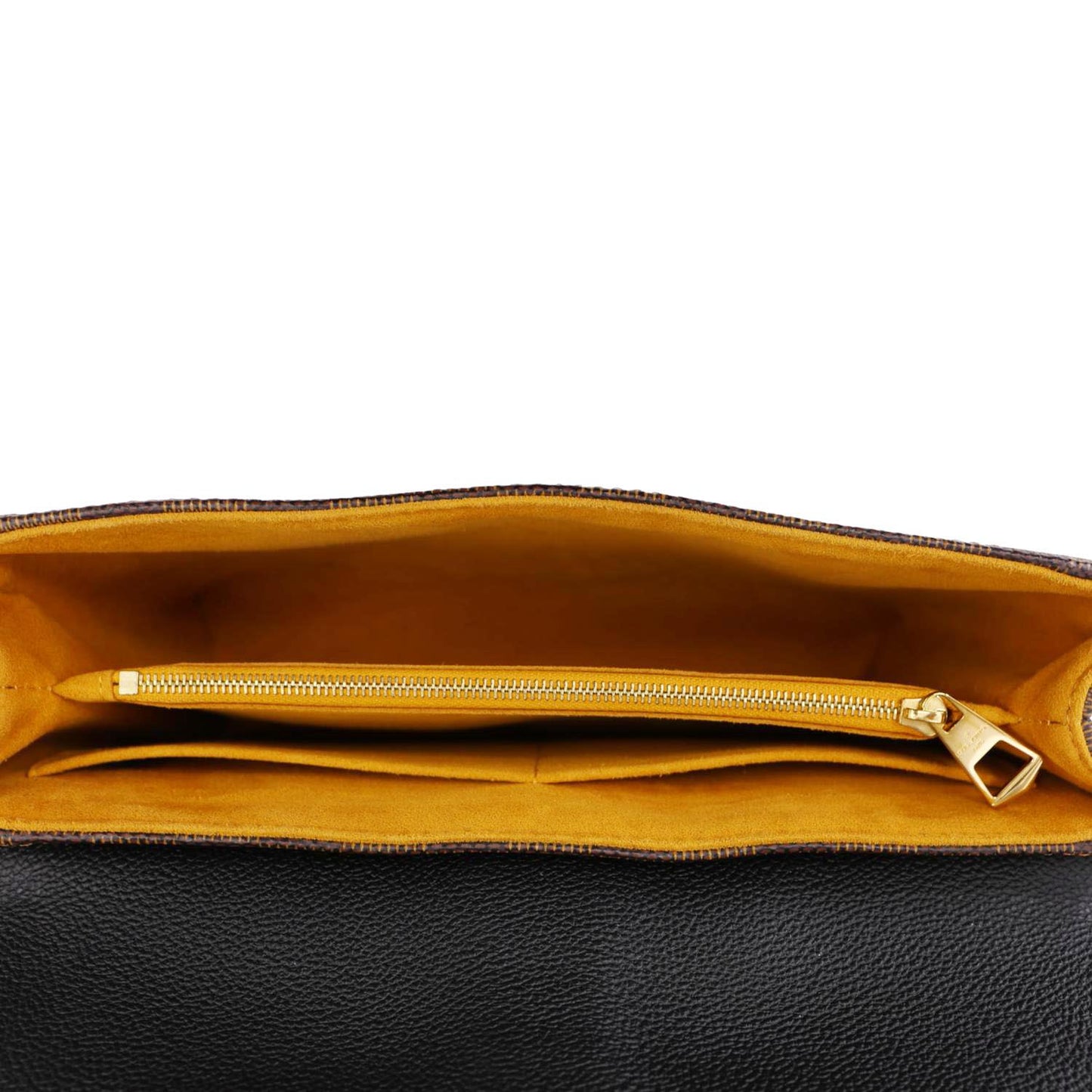 Louis Vuitton Clapton Damier Ebene Shoulder Bag Black