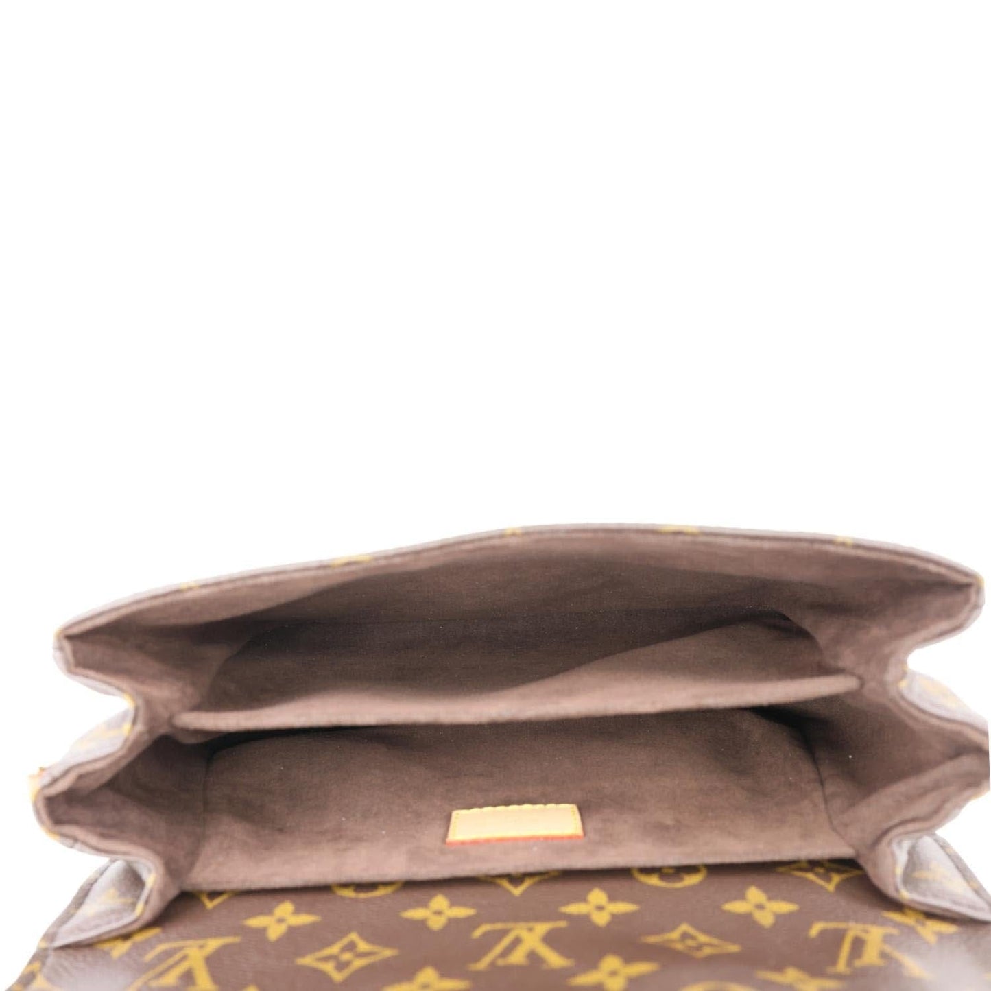 LOUIS VUITTON Metis Pochette Monogram Canvas Crossbody Bag Brown