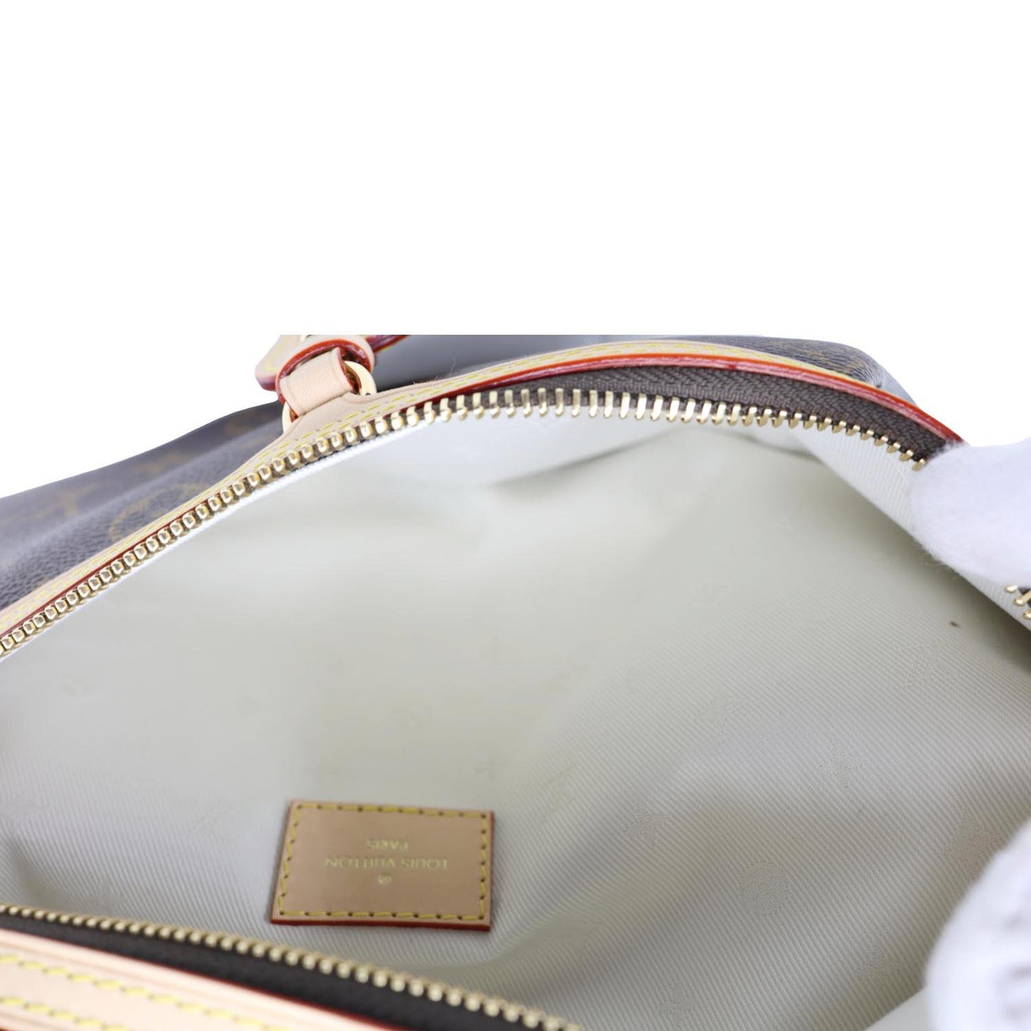 LOUIS VUITTON High Rise Monogram Canvas Bumbag Brown