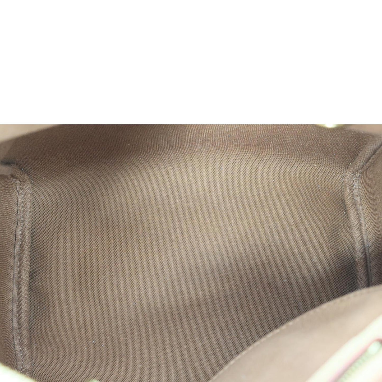 LOUIS VUITTON Speedy 25 Monogram Canvas Satchel Bag Brown