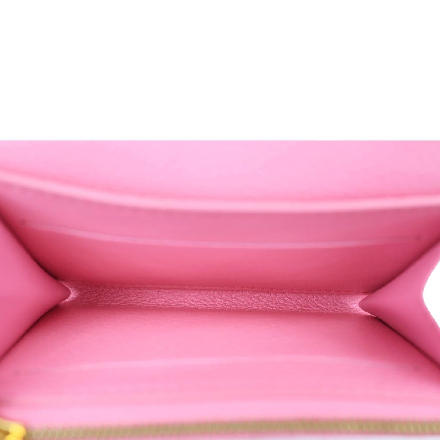 LOUIS VUITTON Rosalie Monogram Empriente Leather Coin Purse Pink