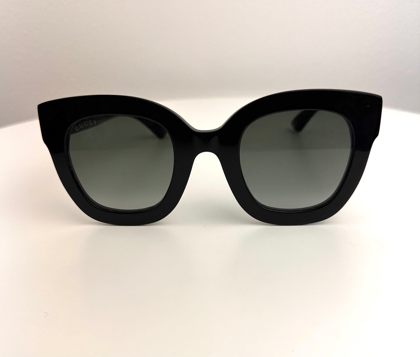 Gucci Black Sunglasses Star Cat-Eye