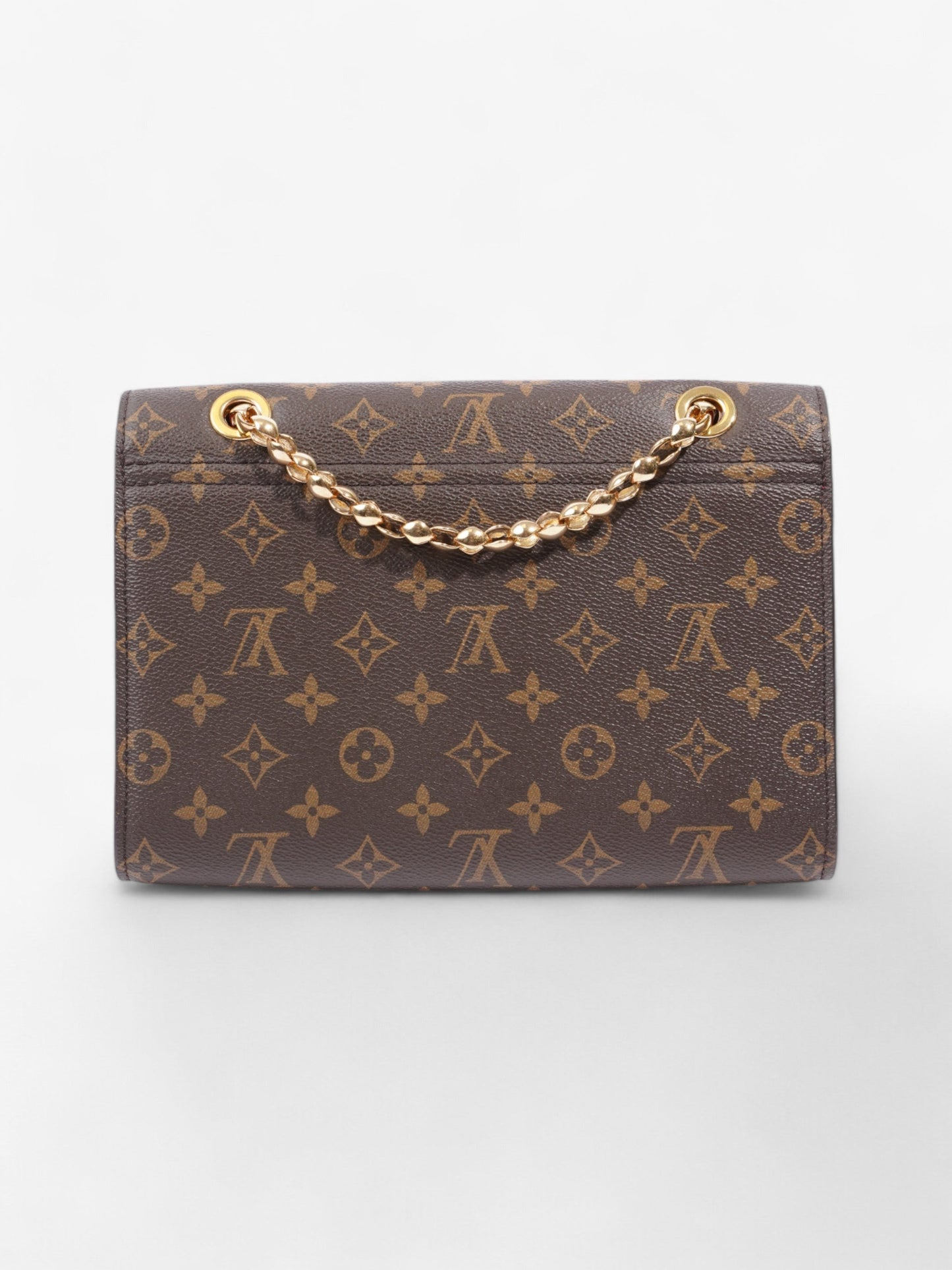 Louis Vuitton Victoire Monogram / Red Coated Canvas