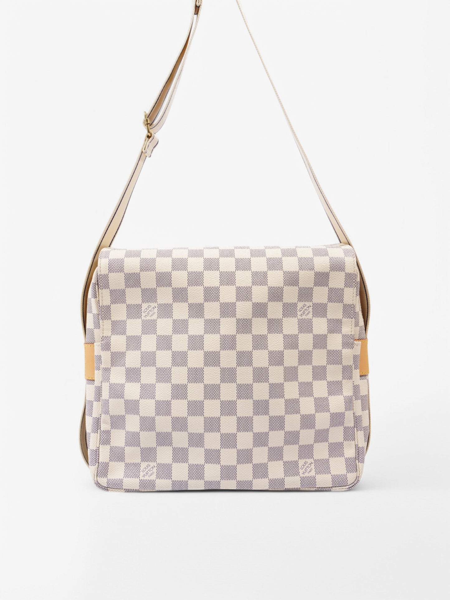 Louis Vuitton Naviglio Damier Azur Coated Canvas
