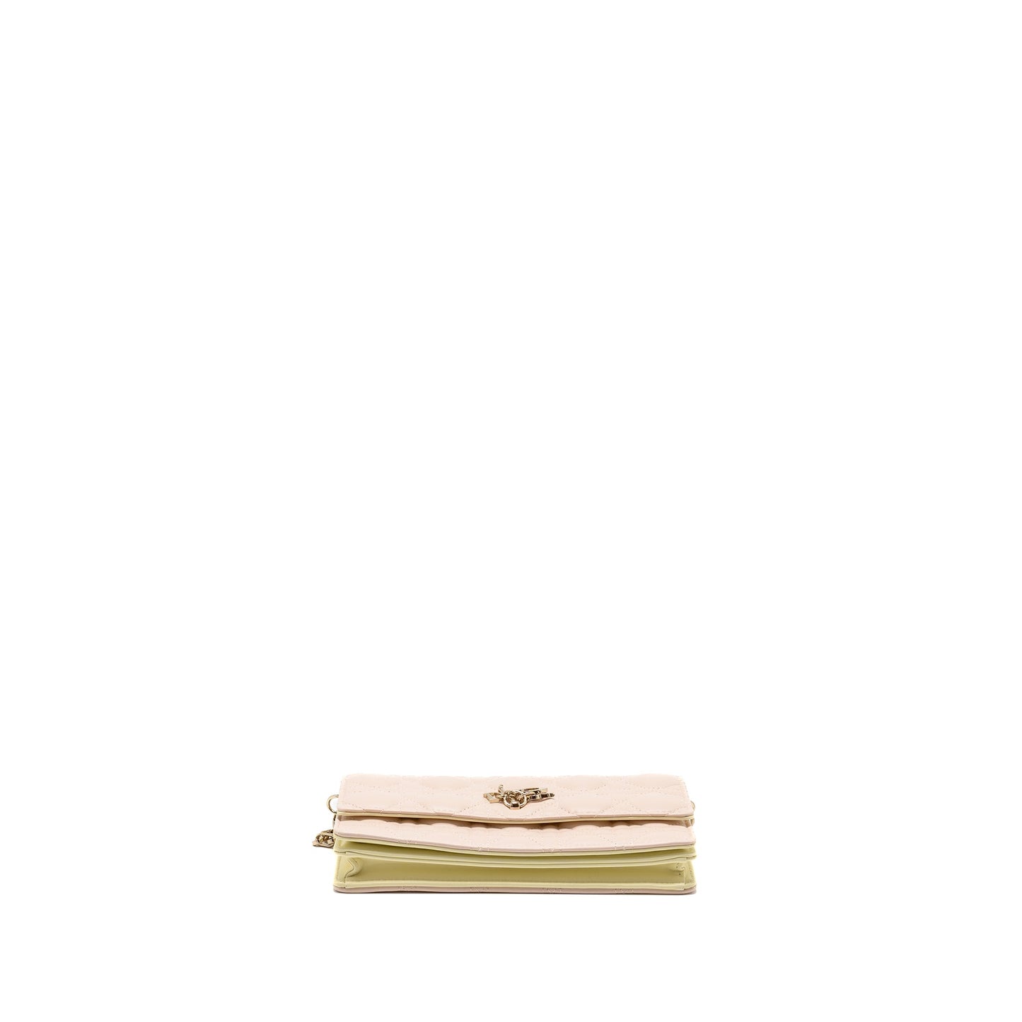 Dior My Dior Mini Purse Lambskin Light Pink/Light Yellow
