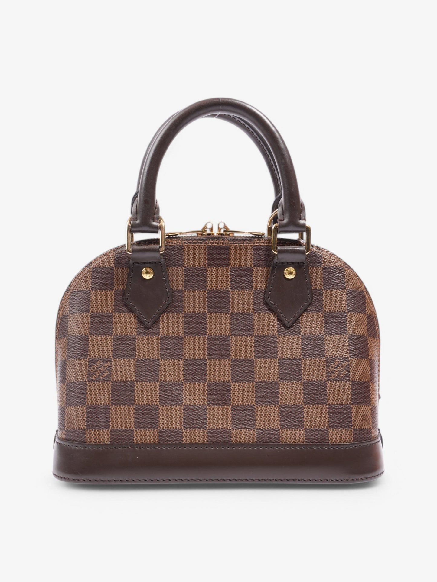 Louis Vuitton Alma Damier Ebene Coated Canvas