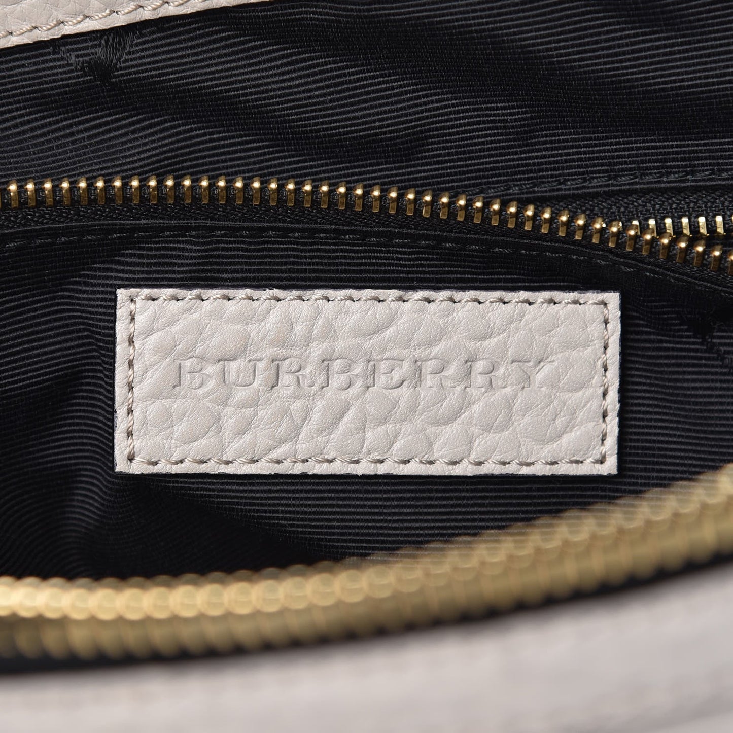 BURBERRY HERITAGE GRAINED LEATHER SMALL GLADSTONE SATCHEL