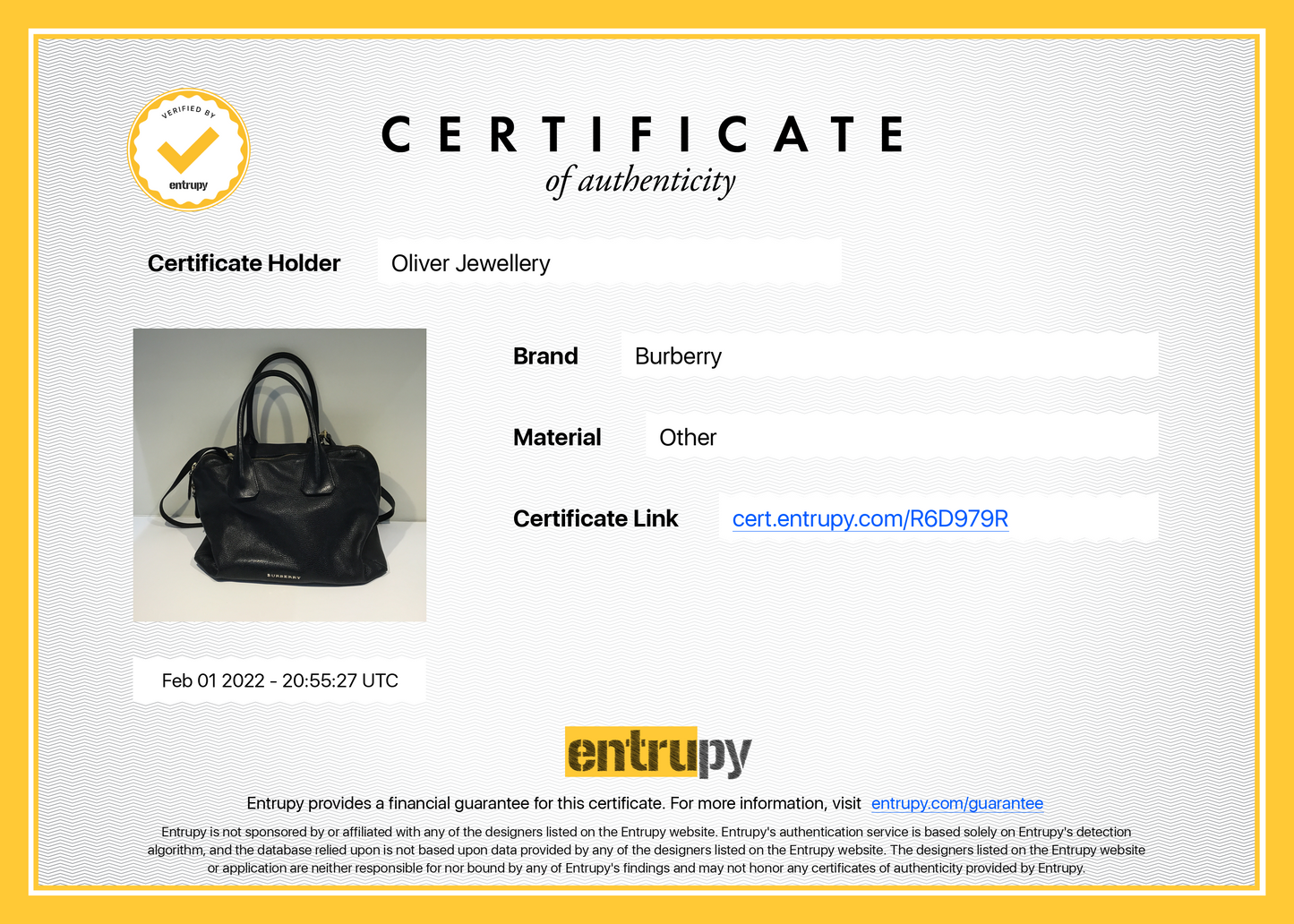 Burberry Greenwood Bowling Bag
