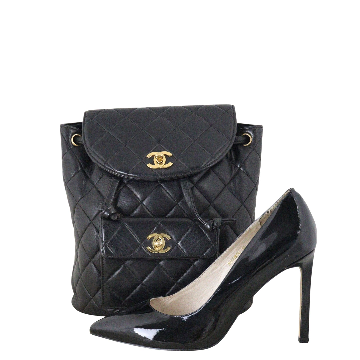 Chanel Duma Quilted Backpack Vintage