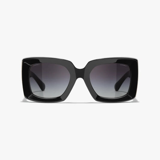 CHANEL OVERSIZED RECTANGLE SUNGLASSES