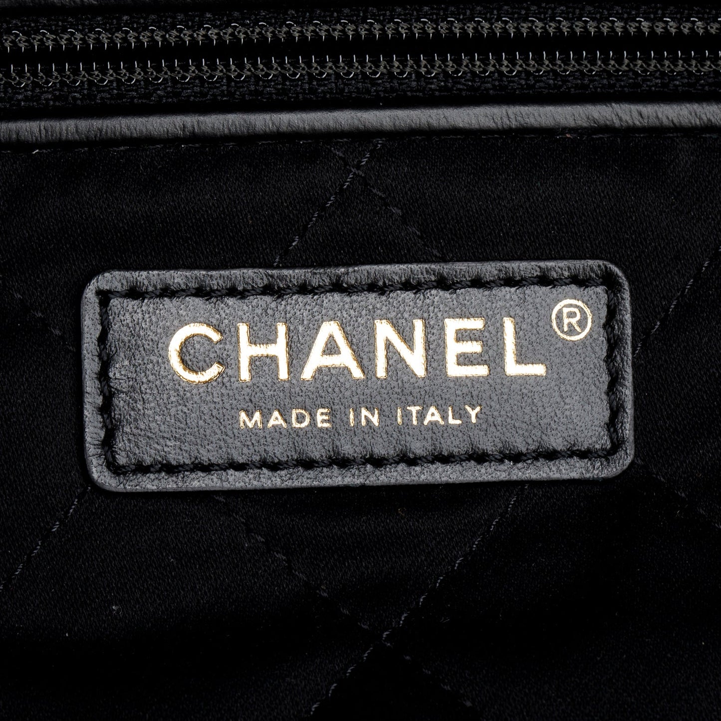 Chanel Black Calfskin Quilted Small 22 Hobo