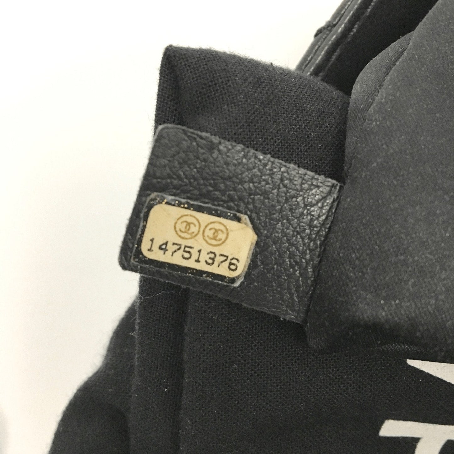 Chanel Black Calfskin Jumbo Flap