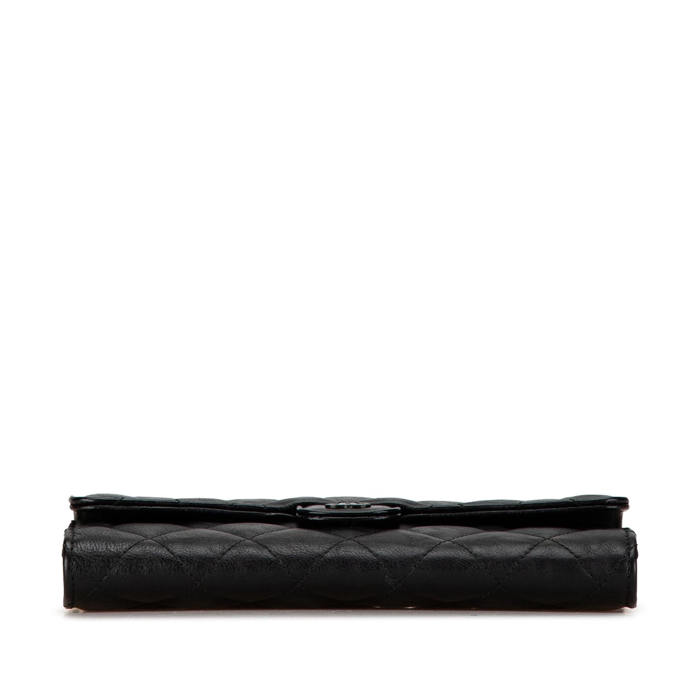 Chanel CC Quilted Lambskin Flap Continental Wallet