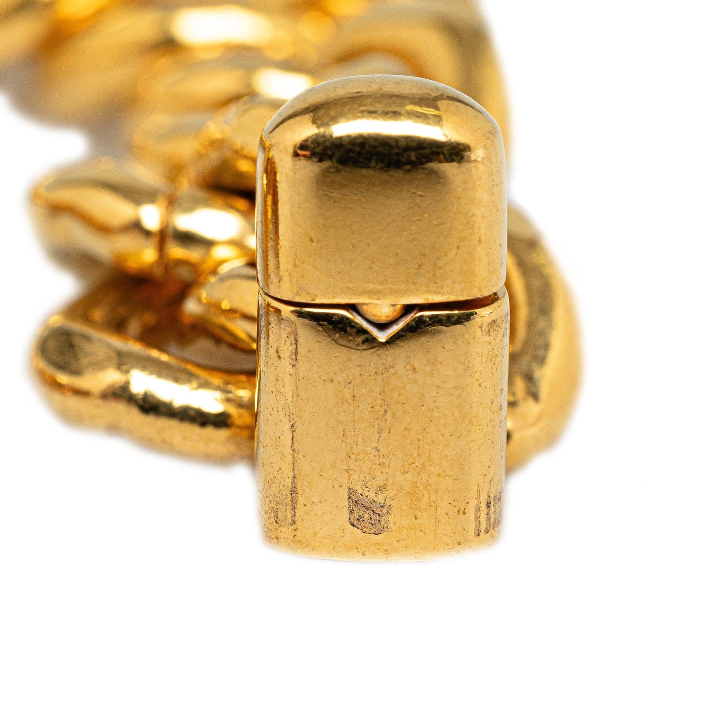 Chanel CC Turnlock Chain Bracelet