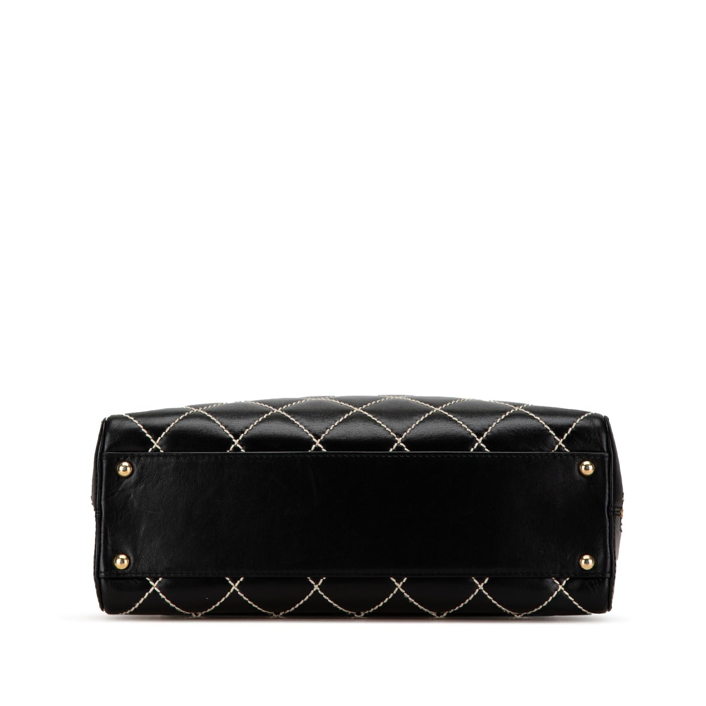 Chanel CC Wild Stitch Lambskin Handbag (SHG-SgvNml)